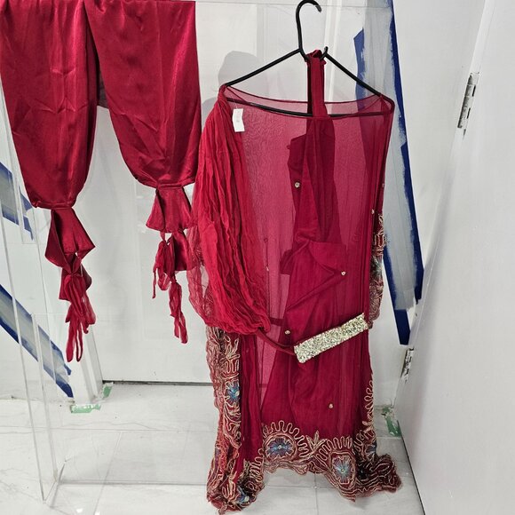 Runway Chiffon Trendy Suit - Picture 4 of 4